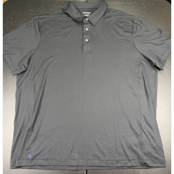 UNTUCKit Other - UNTUCKit Mens Black Clavidor Polo Shirt XX Large Regular Fit Short Sleeve